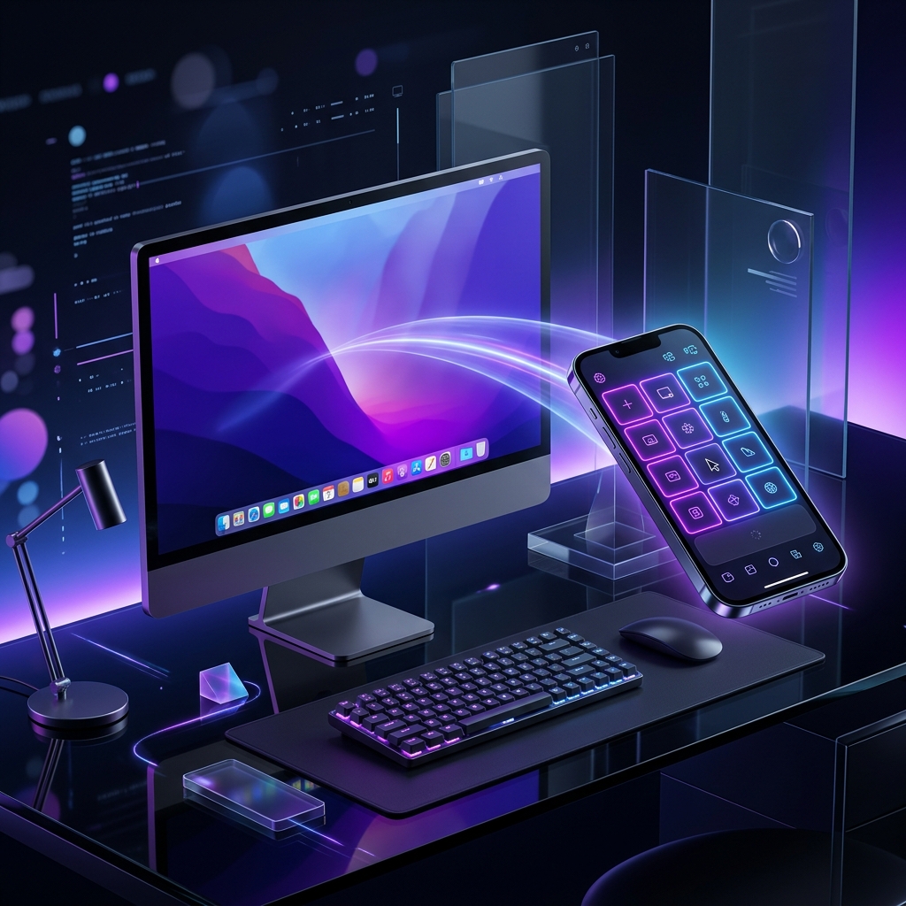 BridgeTouch macOS & iOS Connection Interface Preview
